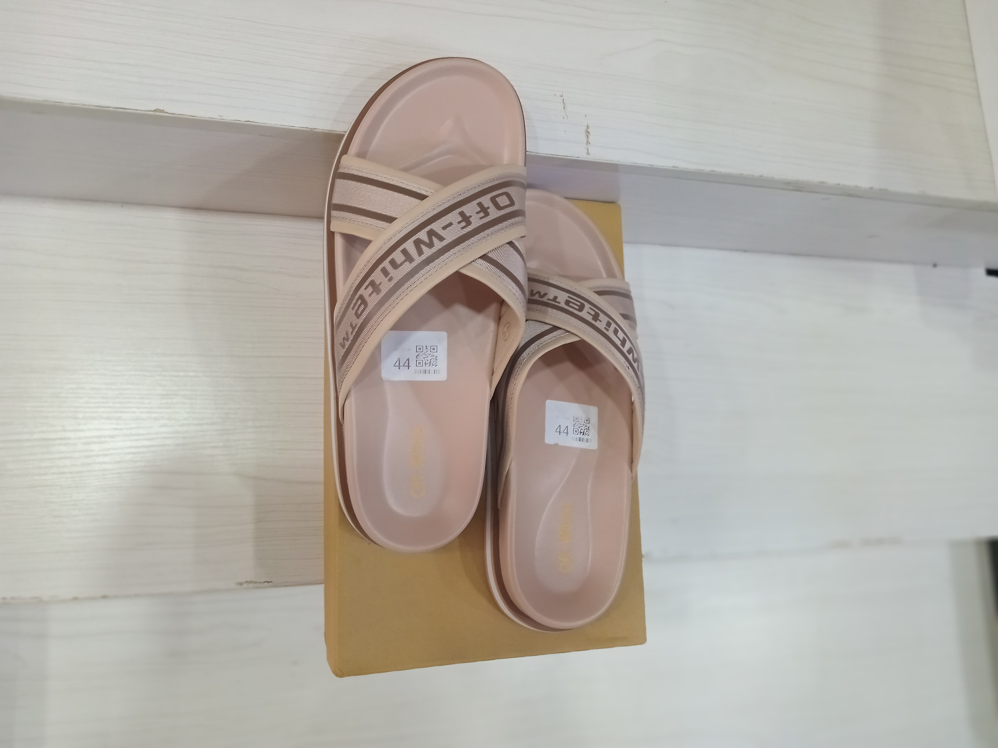 Cross-Strap Slide Sandals Cross-Strap Slide Sandals