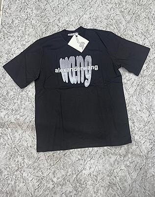 ALEXANDER WANG BLACK T-SHIRT