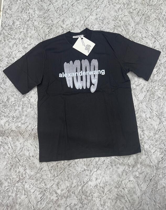 ALEXANDER WANG BLACK T-SHIRT